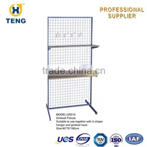 Supermarket Multi-tiers White Metal Display Stand thumbnail-6