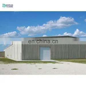 Light Large-span Steel Structural Buildings Roof Steel Storage Warehouse thumbnail-1