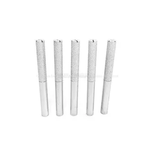 Customized Cross Groove Brazed Grinding Head 10mm Carbon Fiber Drilling and Edge Trimming Tolerance Small Diamond 50 Mesh thumbnail-1
