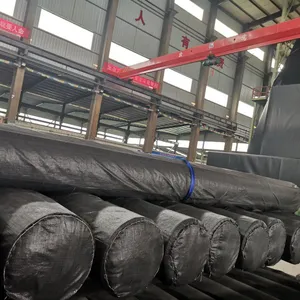 Exported to Indonesia With a Width of 8 Meters, a Length of 420 Meters, and a Thickness of 0.50mm HDPE Geomembrane thumbnail-3