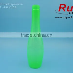 Hot! Long Thin Plastic PET Bottle With Aluminum Cap for Beverage/drink, Clear PET Juice Bottle thumbnail-3
