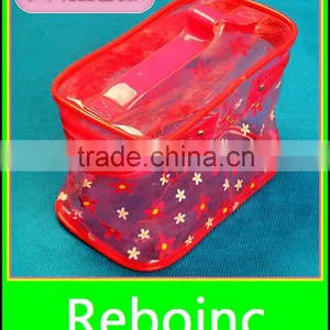 PVC Transparent Zipper Pouch Bag thumbnail-1
