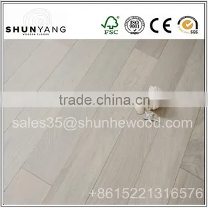 White Wax Oiled Oak Engineered Wood Flooring thumbnail-2