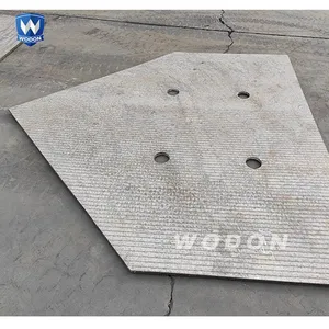 Excavator Bucket Bulldozer Blades Overlay Sections Weld Overlay Wear Plate thumbnail-6
