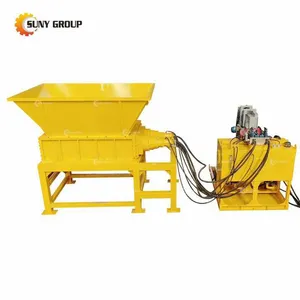 Scrap Metal Hydraulic Double Shaft Shredder for Recycling Plant thumbnail-3