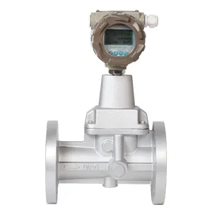High Accuracy Digital SS304 4-20mA Gas Swirl Flowmeter For Hydrogen Oxygen thumbnail-5