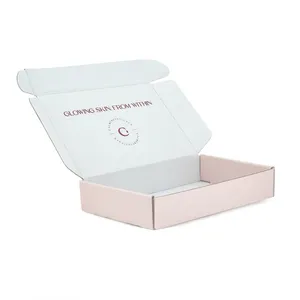 Wholesale Double-side Printing Supplement Package Wellness Pink Paper Boxes With Logo thumbnail-3