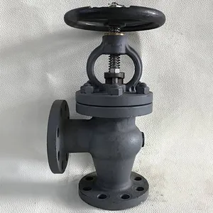 20k Marine Jis Cast Steel Flange Right-angle Globe Valve, Type bj Jis F7314, With Classification Society Certificate thumbnail-2