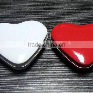 Mini Heart Shape Mint Tin Box thumbnail-1
