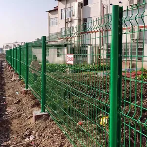 PVC-Coated 3D Bending Fence Panels for Outdoor Protection Fence thumbnail-4