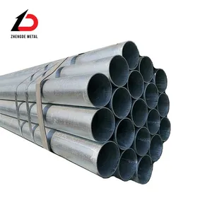 6m Hot Dip Galvanized Steel Pipe Pre Galvanized Steel Pipe Round GI Steel Tubes thumbnail-2