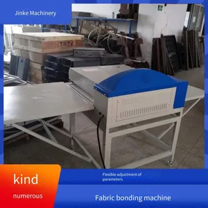 Jinke Small Drum-type Adhesive Machine, Fusing Machine, Stable and Durable, Highly Flexible thumbnail-3