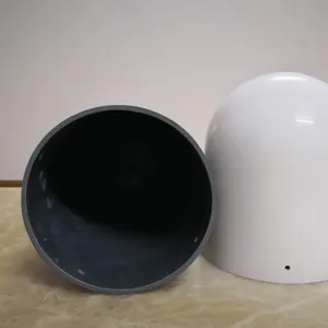 349 Egg Shape Bullet FRP Radome 1-4GHz GNSS Tall Oval Antenna Shell thumbnail-1
