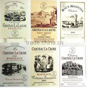 Cololful Wine Bottle Sticker Label for Germany Beer thumbnail-3