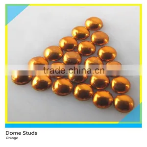 Aluminum Material Turqueoise Dome Studs Hot Fix Copper Metal Studs thumbnail-4