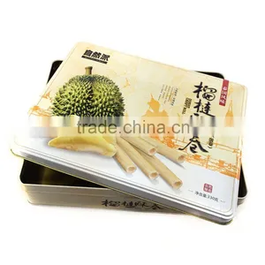 Rectangular Fashionable Biscuit Tin Box thumbnail-4