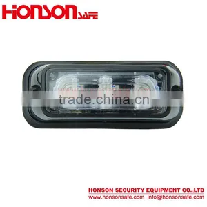 12V LED Linear Amber Blue Surface Mount Grille Bumper Light HF-131 thumbnail-1