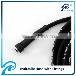 1/4" SAE 100 R1AT Hydraulic Hose Assemblies thumbnail-4