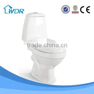 Sanitary Ware Two -piece X-trap Gravity Flushing Toilet W8001 thumbnail-1
