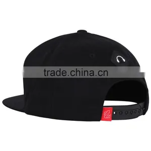 Custom Customize Snapback Caps Hats Hot Design Leather Patch Logo Snapback Caps Wholesale thumbnail-3