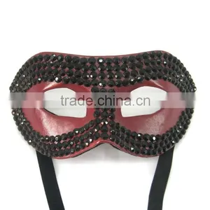 Custume Carnival Accessories HT-HF017 Plastic Half Face Party Eye Mask and Eye Mask thumbnail-3
