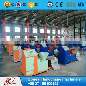 Bbq Charcoal Briquette Extruder Machine Coal Powder Shaping Machine Hengchang thumbnail-6