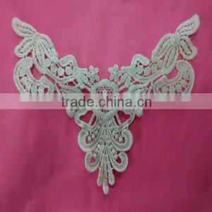 2016 New Chemical Water Soluable Lace Halter Neck Wedding Dresses thumbnail-1