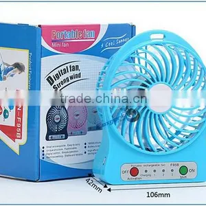 CE&ROHS Strong Wind Quiet Private Mould Battery and 5V DC Plug Usb Mini Fan/mini Electric Hand Fan thumbnail-3