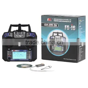 FlySky FS-i6 2.4G 6CH AFHDS RC Transmitter With FS-iA6 Receiver thumbnail-1