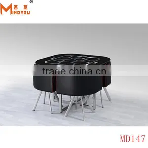 Hebei Home Furniture Glass Kinds of Dining Table thumbnail-4