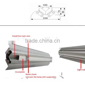T5/T8 CFL 4 Tubes Indoor Linear Lights thumbnail-2