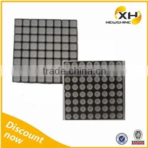 NEWSHINE Free Sample 3mm Super Bright LED Matrix Display 8x8 Square Dot thumbnail-1