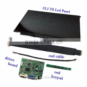 12.5" Tft Lcd Display 1920 x 1080 With Controller Board Kits thumbnail-1
