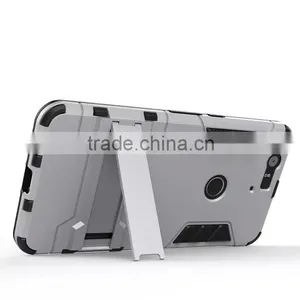 TPU Rubber Back Stand Case for Huawei Nexus 6p TPU+PC Cover Case With Stents MT-4904 thumbnail-2