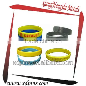 Custom Cheap Soft Silicone Wrist Band With Company Logo thumbnail-1