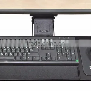 Deluxe Pivoting Keyboard Arm and Tray thumbnail-2