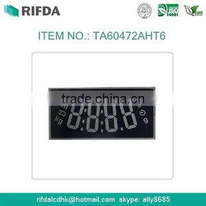 Negative 7 Seven Segment Lcd Displays Character Lcd Module for Meters thumbnail-1
