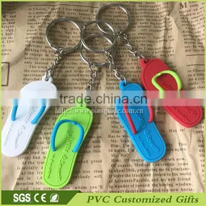 Cheap Beach Slippers Soft Pvc Keychain thumbnail-1