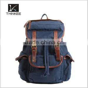 China New Products Fashion Unisex Canvas Bag Back Pack thumbnail-5