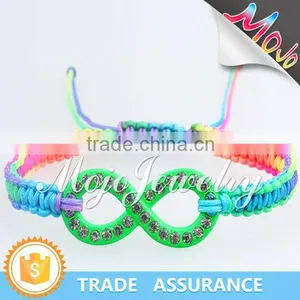 2016 Neon Bracelet Chinese Splayed Charm Rope Braided Bracelet thumbnail-1