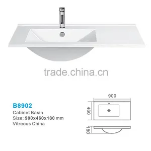 Popular Sanitary Ware Ceramic Bathroom Cabinet Basin_cabinet Sink thumbnail-3