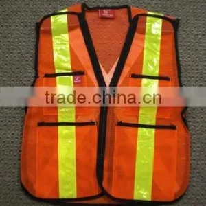 The Real Shoot Fashion Style Safety Vest With Black Edge thumbnail-1
