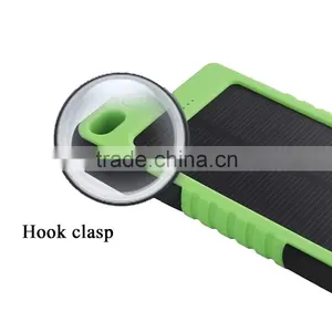 2016 Outdoor Multi Functional USB Solar Mobile Power Supply Waterproof & Shockproof Camp Equipment Manufacturer Supplier thumbnail-4
