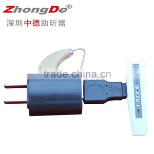 High Quality Affortable Ear Zoom Hearing Aid Receiver, Body Worn Hearing Aid With Bluetooth thumbnail-1