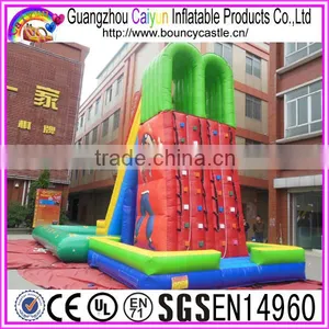 Double Arch Inflatable Water Slide With Big Pool thumbnail-4
