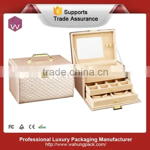 Custom Leather Expensive Jewelry Boxes thumbnail-2