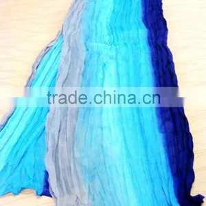 Polyester Crinkle Fashionable Voile Scarf thumbnail-3