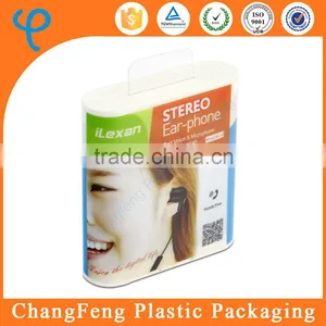 Cheap Small Plastic Cylinder Box for Ear Phone thumbnail-1