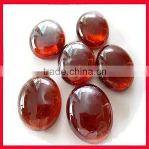 Colored Decorative Garden Polished Glass Pebbles thumbnail-1