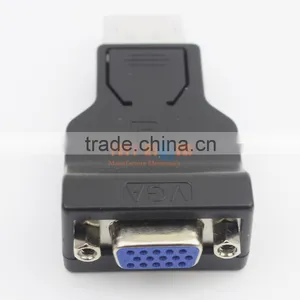 PC DisplayPort HDMI 1.4 Displayport DP Male To VGA Female Converter Adapter Connector Input Output thumbnail-5